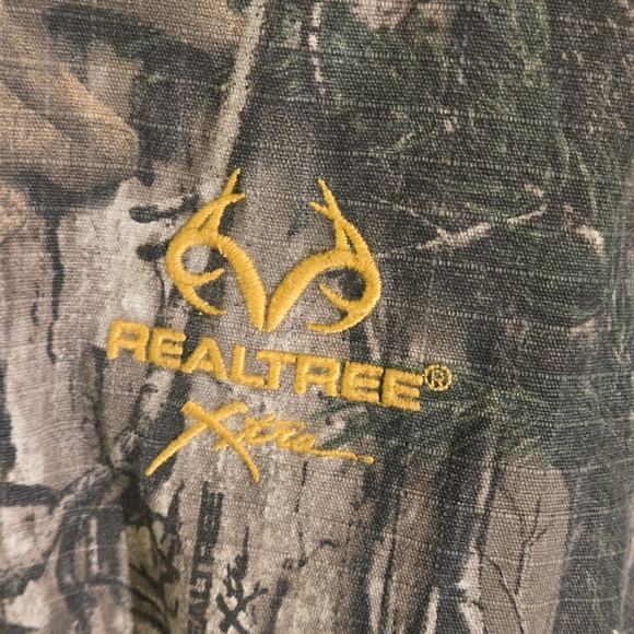 Realtree Hunting Field Jacket Water-Resistant Camo Fabric Men size 2XL w/ flaw - Picture 3 of 16